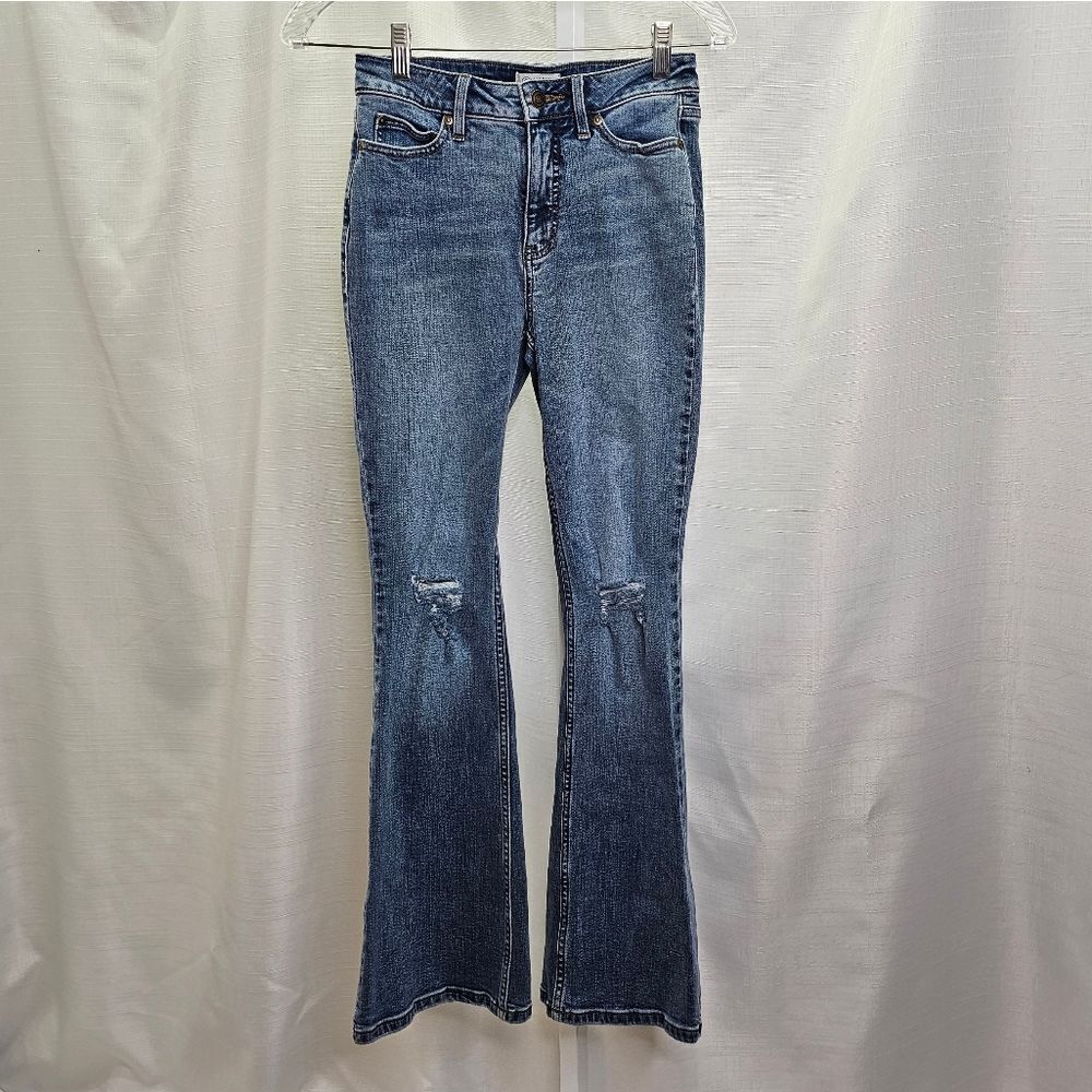 Candace Cameron Bure Pacific Denim Flare Jeans Size 0P